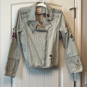 Embroidered Denim Jacket by Candy’s